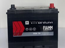 Akkumulyator "TITANIUM FIAMM" 12V 75Ah 640A