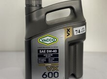 Mühərrik yağı "YACCO 600 SAE 5W-40" 4L