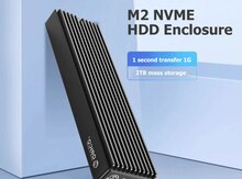 M.2 NVME to USB3.1 SSD Enclosure Adapter Type-C SSD External Box