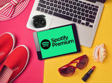 "Spotify premium" səhifəsi