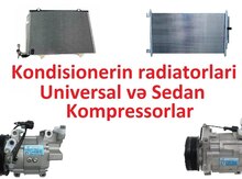 "Subaru" kondisioner radiatorları, kompressorları