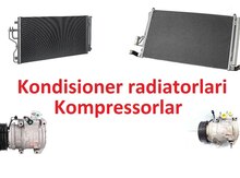 "Kia Sorento 2010-2016" kondisionerin radiatorlarları və kompressorlar