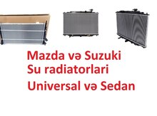 "Mazda və Suzuki" su və sobanın radiatorları