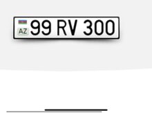 Avtomobil qeydiyyat nişanı - 99-RV-300