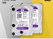 Yeni Sərt disk "WD Purple" HDD 1TB, 3.5 SATA 