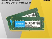 Curcial Yeni 4GB DDR4 2666 Mhz Laptop Ram 