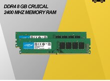 Operativ yaddaş "Cruical DDR4  8GB 2400 MHZ Pc RAM"