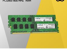 Operativ yaddaş "Cruical DDR3 4Gb 12800, 1600 Mhz Pc Ram"
