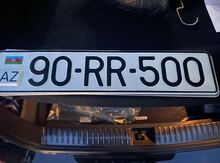 Avtomobil qeydiyyat nişanı - 90-RR-500
