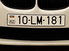 Avtomobil qeydiyyat nişanı - 10-LM-181