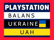 PS4/PS5 üçün "PSN Ukrayna balans artımı"