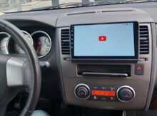 "Nissan Tiida" android monitoru 