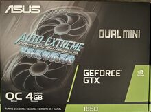 Video kart "ASUS Dual NVIDIA GeForce GTX 1650 Mini OC Edition Gaming CSM Graphics Card"