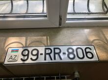 Avtomobil qeydiyyat nişanı - 99-RR-806