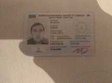 Şəxsiyyət vəsiqəsi itib