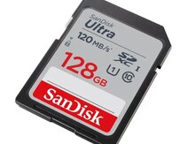 SD kart "Sandisk Ultra", 128GB