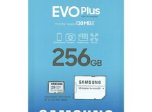 Mikro SD kart "Samsung Evo Plus 256 Gb"
