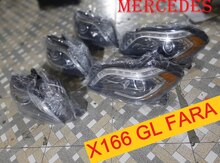 "Mercedes GL 166" sol farası