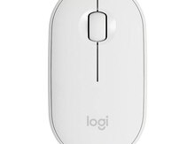 Logitech Pebble M350 Wireless Mouse (White)
