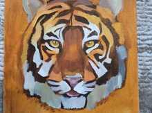 Картина маслом Тигр
