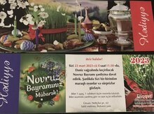 Biletlər "Novruz bayramı"