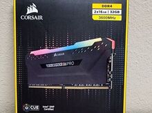RAM "Corsair Vengeance RGB Pro 32GB (2 x 16GB) 288-Pin PC DDR4 3600 (PC4 28800)"
