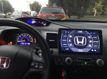"Honda Civic" android monitoru