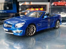 Коллекционная модель  "Mercedes-Benz SL63 AMG R231 Cabrio blue metallic  2012" 