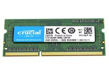 RAM "Crucial 4Gb PC3L-12800 1600MHz"