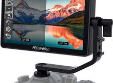 "Feelworld F6 Plus 6 4K ON" fotokamera monitoru