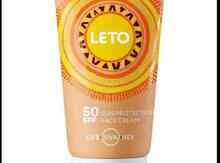 Кремя для лица солнцезащитный SPF 50 "Faberlic Leto"