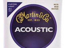Струны "MARTIN" для акустической гитары