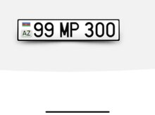 Avtomobil qeydiyyat nişanı - 99-MP-300