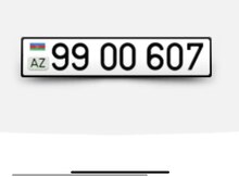 Avtomobil qeydiyyat nişanı - 99-OO-607