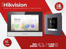 Domofond dəsti "Hikvision DS-KH6320-WTE1 & DS-KD8003-IME1/Flush"