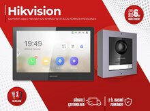 Domofon dəsti "Hikvision DS-KH8520-WTE1 & DS-KD8003-IME1/Surface"
