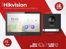 Domofon dəsti "Hikvision DS-KH8520-WTE1 & DS-KD8003-IME1"