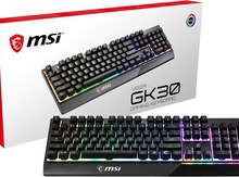 "MSI Vigor GK30 LightWeight RGB USB" klaviaturası