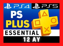 PS4/PS5 PS Plus Essential abunə paketləri
