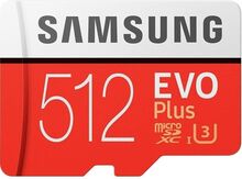 "Samsung 512 GB Evo" microSDXC kartı