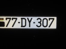 Avtomobil qeydiyyat nişanı - 77-DY-307