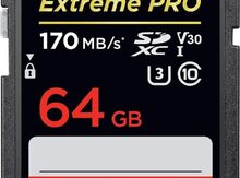 Yaddaş kartı "SanDisk Extreme PRO UHS-I SDXC 64GB"