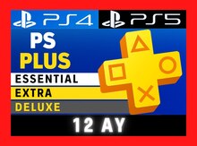 PS4 və PS5 üçün PS Plus abunə paketləri