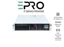 Server "HP DL380p G8|E5-2650v2|32GB|2x500GB|HPE 8SFF Gen8 2U rack srv"