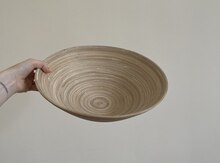Деревянная салатница миска
