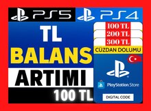 PS4/PS5 üçün "PSN Türkiyə balans artımı"