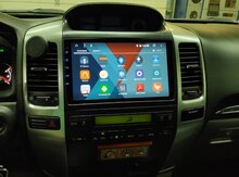 "Toyota Prado LC120 2008" android monitoru
