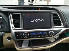 "Toyota Highlander 2014" android monitoru