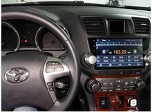 "Toyota Hinglander 2007-" android monitoru