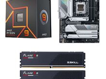 CPU "Ryzen 9 7950X, X670, 32GB 5600Mhz DDR5"